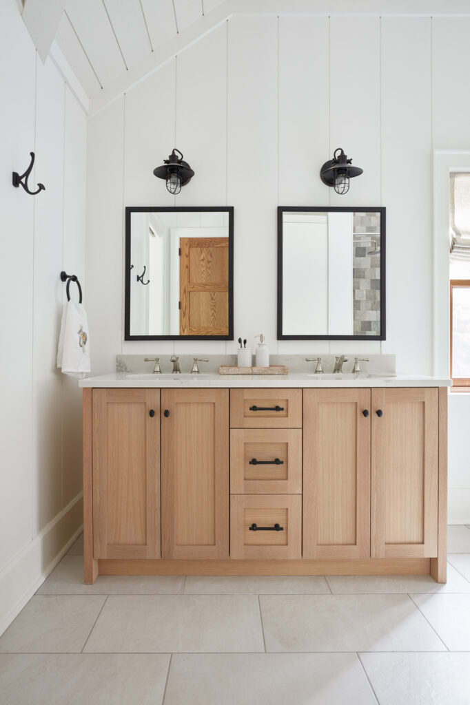 sleek cabinets in bathroom vanity mirrors lighting fixtures